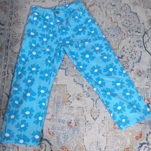Big Bud Press Blue and White Casual Bottoms